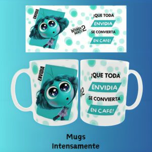 Mug 11onz Arte envidia Intensamente
