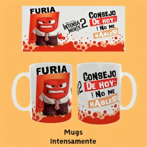 Mug 11onz Arte Furia Intensamente