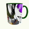 cell(2) (1) Mug arte Villanos de Dragon Ball Z