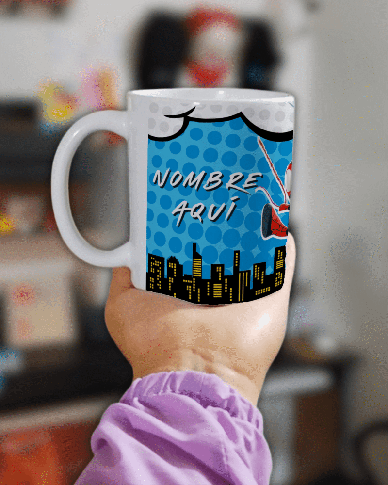 Mug Infantil Personalizado para Niños Spady y sus Amigos
