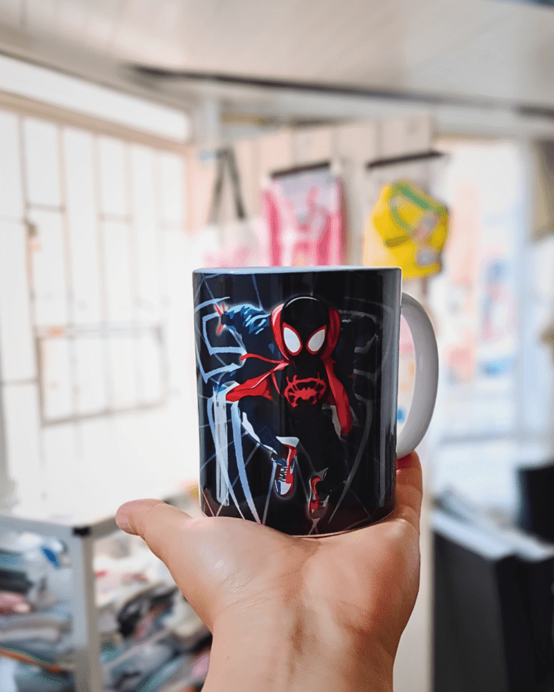 taza Spiderman personalizada