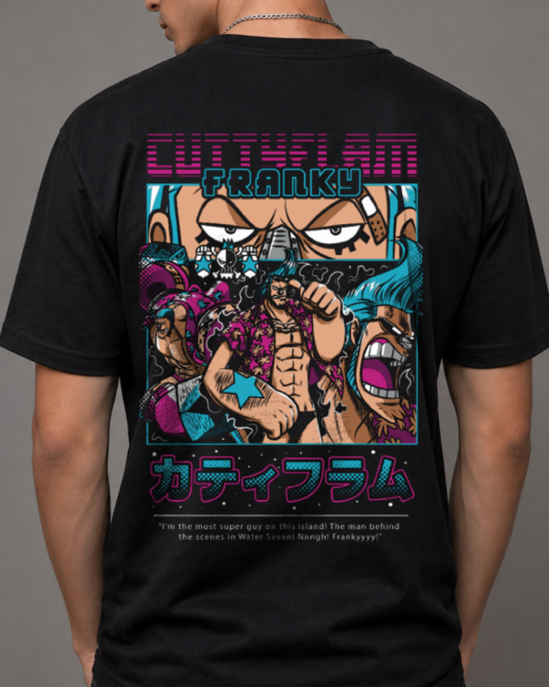 Camiseta estampada franky one pice